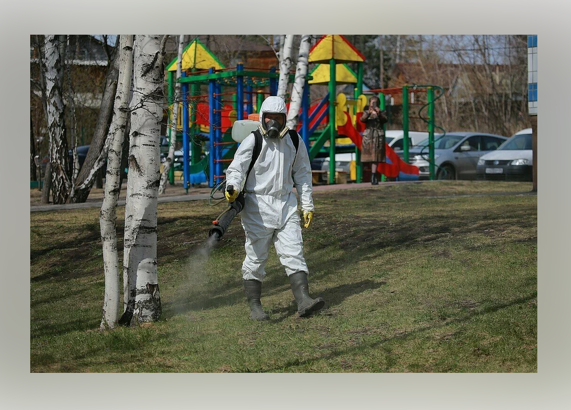 Внимание! 28 мая будет проводиться акарицидная обработка детской площадки  на ул. Тутиновой.