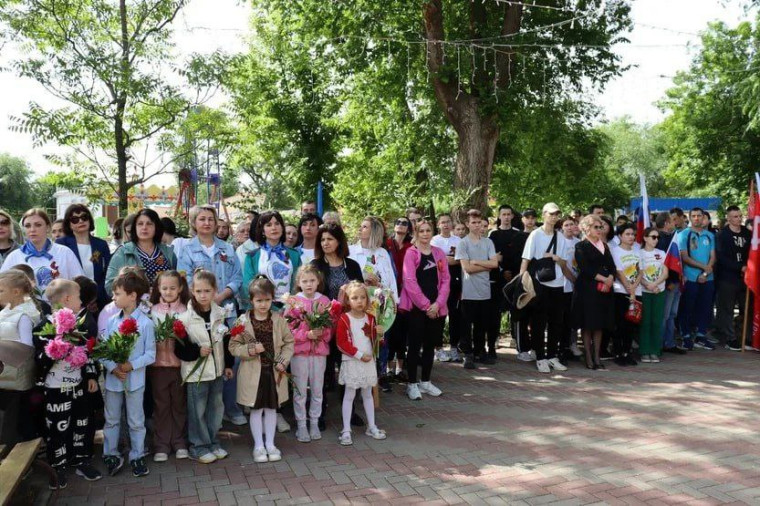 Патриотическую акцию «Забег Победы» провели в Петровском округе.
