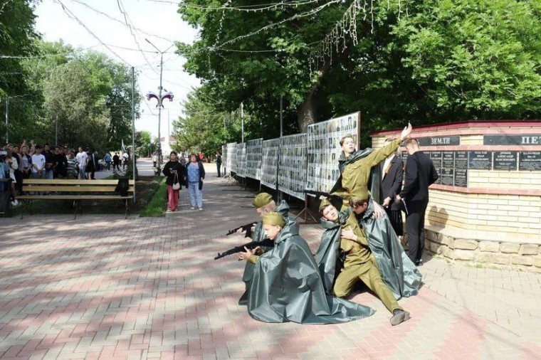 Патриотическую акцию «Забег Победы» провели в Петровском округе.